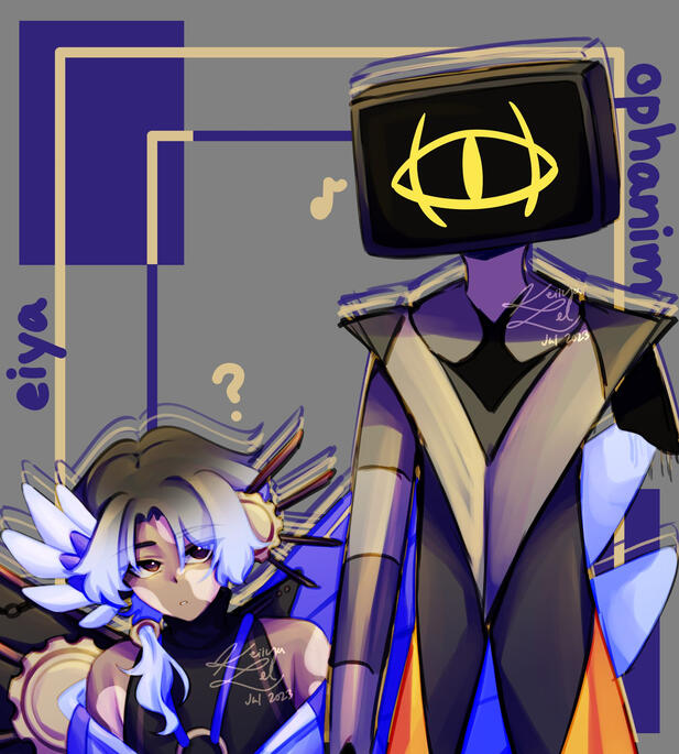 colored sketch
